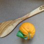 Personalized Wooden 14 Inch Large Long Big Spatula / Olive Wood Rustic Kitchen