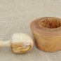 Wooden Rustic Mortar and Pestle, Rustic Wedding Gift Kitchen Decor