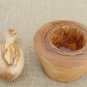 Wooden Rustic Mortar and Pestle, Rustic Wedding Gift Kitchen Decor