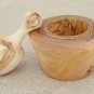 Wooden Rustic Mortar and Pestle, Rustic Wedding Gift Kitchen Decor