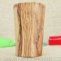 Wooden Cup, Tooth brush cup, Olive Wood Goblet Cup Mug