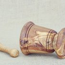 Spice Herb grinder 3.8 inches Diameter, Rustic Wooden Mortar and Pestle, Rustic Spice Herb grinder 3.8 inches Diameter, Rustic Wooden Mortar and Pestle, Rustic
