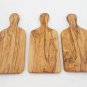 Olive Wood Rustic Cheese Cutting Board Set / Wooden Chopping Board 9 X 4 inches,