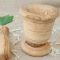 Olive Wood Rustic Mortar and Pestle 4 inch, garlic grinder, herb grinder, Weddin
