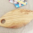 Rustic Olive Wood Cutting Board 13.7 X 6.1 X 0.8 Inch,  Personalized Engraved Wo
