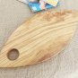 Rustic Olive Wood Cutting Board 13.7 X 6.1 X 0.8 Inch, Personalized Engraved Wo
