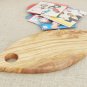 Rustic Olive Wood Cutting Board 13.7 X 6.1 X 0.8 Inch, Personalized Engraved Wo