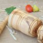 Rustic Olive Wood Mortar and Pestle 3.4 inches / 8.8 cm, Rustic Kitchen Table We