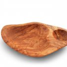 Hand-carved Wooden Rustic Bowl  / Olive Wood Handcrafted Serving Bowl / Exotic W