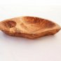Hand-carved Wooden Rustic Bowl / Olive Wood Handcrafted Serving Bowl / Exotic W