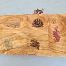 Hand carved Wooden Rustic Dish Plate Tray Bowl 12.5 X 7 X 1.2 Inch / Exotic Serv Hand carved Wooden Rustic Dish Plate Tray Bowl 12.5 X 7 X 1.2 Inch / Exotic Serv