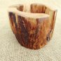 Rustic Wedding Decor Gift, Wooden Rustic Coaster set with Rustic Holder, Natural