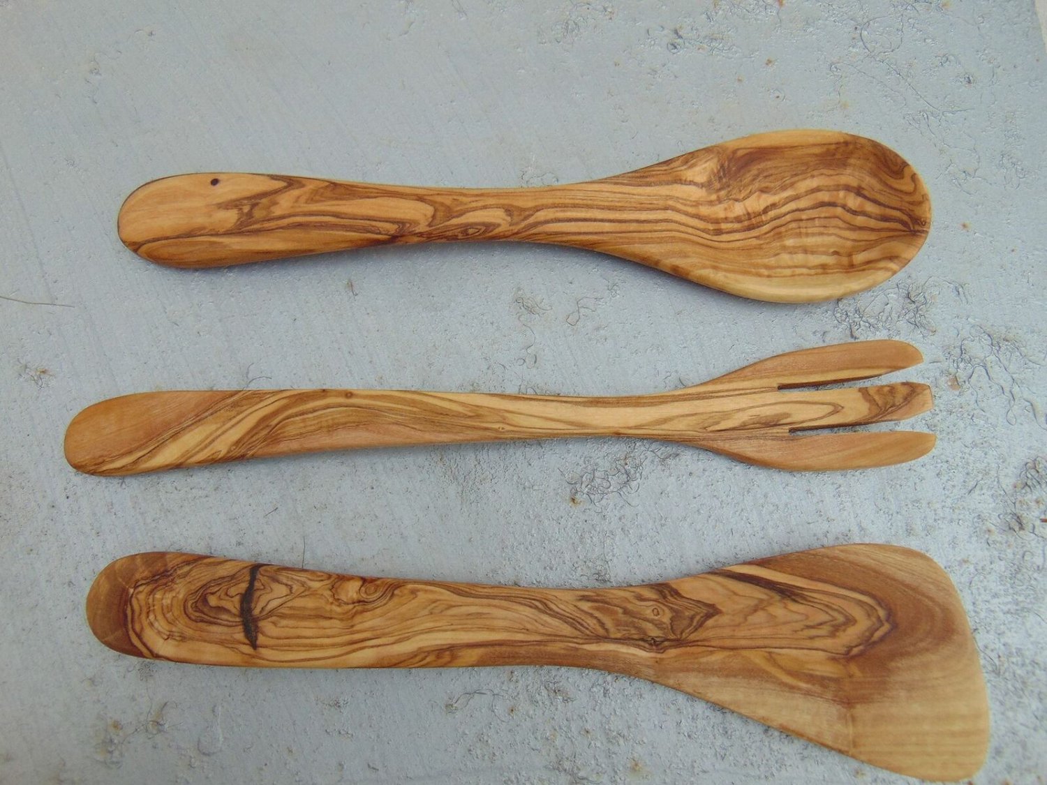 Olive Wood Utensils Set 10 2 Inch Consists Of 1 Spatula 1 Spoon 1   5e42534180ac5 266147b 