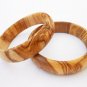 Wooden bracelet Set  / Wooden bangle / Olive Wood Bracelet / Gift for her