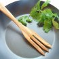 Olive Wood Fork Spoon 12 Inch / Wood Salad Cooking Kitchen Utensil Spoon