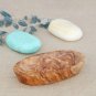 Wooden Oval Soap Dish 4.8 inch X 3 inch / Olive Wood Soap Holder