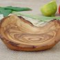Rustic Wedding centerpieces / Handmade Oval Wooden Rustic Bowl / Wooden Bowl