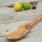 12 inch Olive Wood Cooking Spoon / Wooden Kitchen Cooking Serving Spoon Utensil