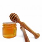 Olive Wood Honey Dipper Drizzle 4 Inches / Wooden Honey Spoon Stick