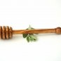 Rustic Olive Wood Honey Dipper Stick / Wooden Honey Spoon