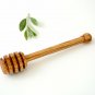 Rustic Olive Wood Honey Dipper Stick / Wooden Honey Spoon