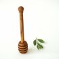 Rustic Olive Wood Honey Dipper Stick / Wooden Honey Spoon