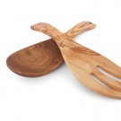 Olive Wood salad servers, Salad serving set, Christmas Gift Olive Wood salad servers, Salad serving set, Christmas Gift