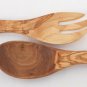 Olive Wood salad servers, Salad serving set, Christmas Gift
