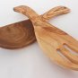 Olive Wood salad servers, Salad serving set, Christmas Gift