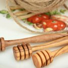 Olive Wood Tiny Honey Dipper 4 inch / Wooden Small Honey Spoon Drizzler Stick Olive Wood Tiny Honey Dipper 4 inch / Wooden Small Honey Spoon Drizzler Stick