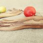 Olive Wood Salad Mixing Serving Utensils Set / Olive Wood Serving Hands