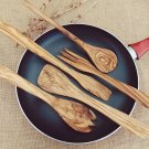 Rustic Olive Wood Kitchen Utensils Set / 12 Inch Wooden Cooking Utensils Set Rustic Olive Wood Kitchen Utensils Set / 12 Inch Wooden Cooking Utensils Set