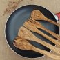 Rustic Olive Wood Kitchen Utensils Set / 12 Inch Wooden Cooking Utensils Set