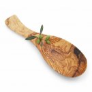 Olive Wood Salad Spoon / Wooden Curved Serving Cooking Kitchen Big Spoon Utensil