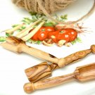 Olive Wood Salt Scoop Set / Wooden Measuring Coffee Spice Sugar Scoop Set 3.4" Olive Wood Salt Scoop Set / Wooden Measuring Coffee Spice Sugar Scoop Set 3.4"
