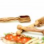 Olive Wood Salt Scoop Set / Wooden Measuring Coffee Spice Sugar Scoop Set 3.4"