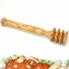 Rustic Olive Wood Honey Dipper Drizzler Stick / Wooden Honey Spoon Rustic Olive Wood Honey Dipper Drizzler Stick / Wooden Honey Spoon