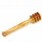 Rustic Olive Wood Honey Dipper Drizzler Stick / Wooden Honey Spoon