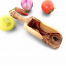 Olive Wood Measuring Kitchen Spice Scoop Wooden Coffee Table Spoon 7 inches long Olive Wood Measuring Kitchen Spice Scoop Wooden Coffee Table Spoon 7 inches long