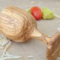 Olive Wood Classic Design Goblet Cup Mug, Wooden Communion Cup