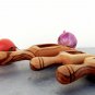 Olive Wood Scoop Set / Wooden Measuring Coffee Salt Spice Small Scoop set