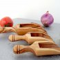 Olive Wood Scoop Set / Wooden Measuring Coffee Salt Spice Small Scoop set