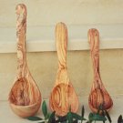 Olive Wood Ladle Set , Wooden Soup Cooking Serving Ladle Spoon, Kitchen Utensils Olive Wood Ladle Set , Wooden Soup Cooking Serving Ladle Spoon, Kitchen Utensils