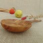 Hand-carved Wooden Rounded Head Spoon Ladle 9.4 Inch