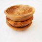 Olive Wood Bowl Set - Tiny Wooden Candy Dish Gift