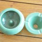 Lunar Green Clay Ashtray - Moroccan Style Ceramic Pottery Gift