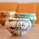Moroccan Ceramic Ashtray - Marble  Berber Design