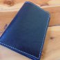 Personalized Black Leather Wallet - Slim Minimalist Credit Card Holder