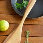 Handmade Wooden Spatula - Kitchen Cooking Utensil for Stirring and Turning