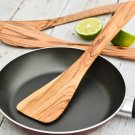 Olive Wood Spatula Set - Rustic Kitchen Utensils 3pcs